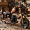 WOODEN BYKE TOY BLACK_etikoppaka toy