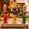 venkateswaraswamy with wifes indian idol toy
